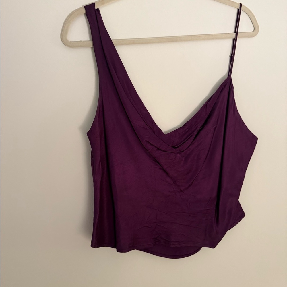 Zara Deep Purple Camisole Top